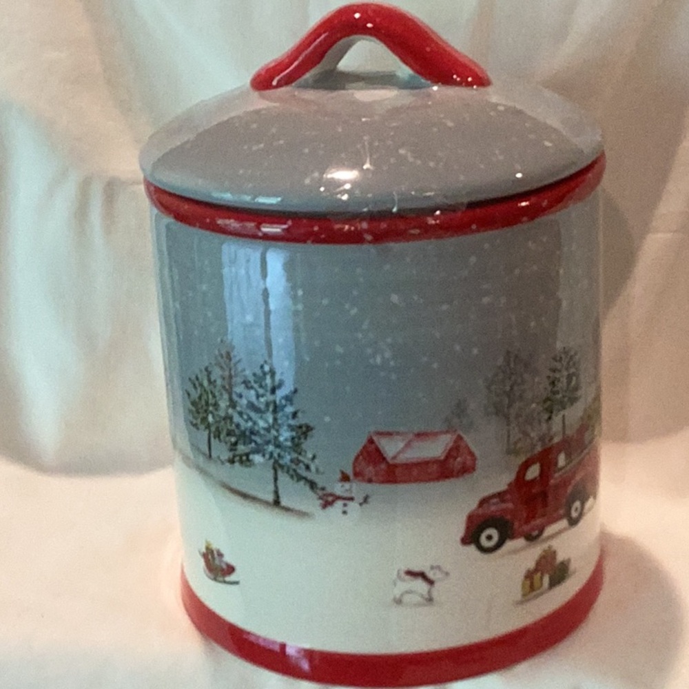 Christmas Canister